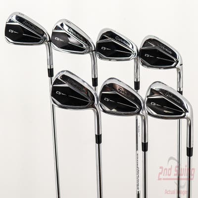 TaylorMade Qi Iron Set 5-PW AW FST KBS MAX 85 MT Steel Stiff Right Handed 38.5in