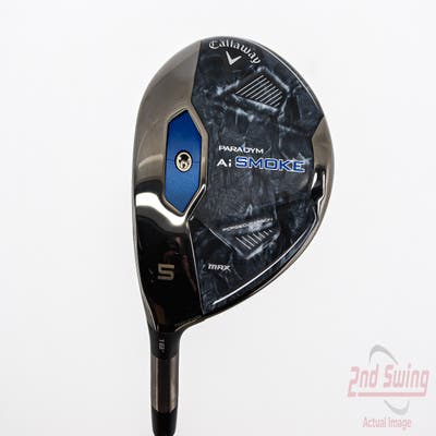 Mint Callaway Paradym Ai Smoke Max Fairway Wood 5 Wood 5W 18° MCA Tensei AV-XLINK Blue 65 Graphite Stiff Left Handed 42.75in