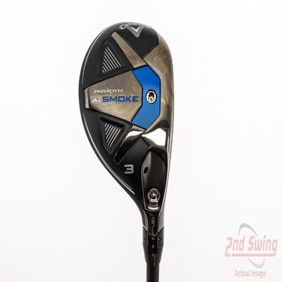 Mint Callaway Paradym Ai Smoke Hybrid 3 Hybrid 18° Project X Cypher 2.0 70 Graphite Stiff Right Handed 40.75in