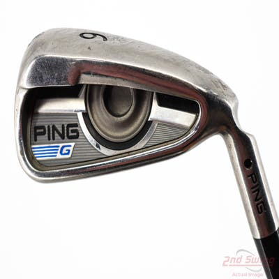 Ping 2016 G Single Iron 6 Iron Ping CFS Graphite Graphite Regular Right Handed Black Dot 38.0in