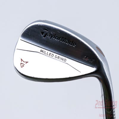 TaylorMade Milled Grind Satin Chrome Wedge Lob LW 60° 10 Deg Bounce True Temper Dynamic Gold Steel Wedge Flex Right Handed 35.0in