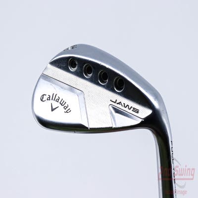 Callaway Jaws Full Toe Raw Face Chrome Wedge Lob LW 64° 10 Deg Bounce Dynamic Gold Spinner TI Steel Wedge Flex Right Handed 35.25in