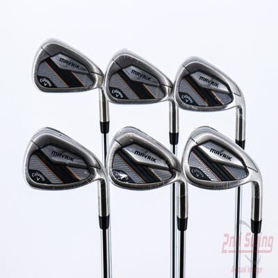 Mint Callaway Mavrik Iron Set 6-PW AW True Temper Elevate MPH 95 Steel Regular Right Handed 38.0in