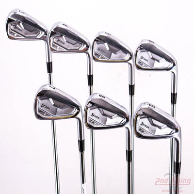 Srixon ZX5 MK II Iron Set 3-9 Iron Dynamic Gold Tour Issue X100 Steel X-Stiff Right Handed +3/4"