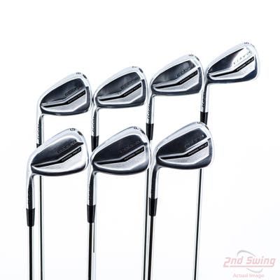 Mint Cobra KING Forged Tec X Iron Set 5-PW AW FST KBS Tour Lite Steel Regular Left Handed 38.25in