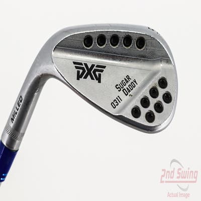 PXG 0311T Sugar Daddy Chrome Wedge Gap GW 50° 10 Deg Bounce Stock Steel Shaft Steel X-Stiff Left Handed 36.25in