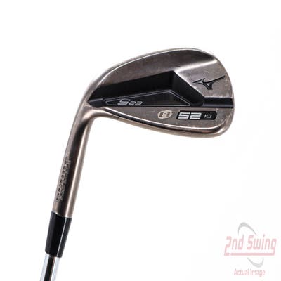 Mizuno S23 Copper Cobalt Wedge Gap GW 52° 10 Deg Bounce S Grind FST KBS Hi-Rev 2.0 Steel Wedge Flex Left Handed 35.5in