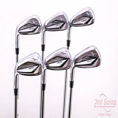 Mizuno JPX 923 Hot Metal Pro Iron Set 5-PW True Temper Dynamic Gold 105 Steel Stiff Left Handed 38.5in