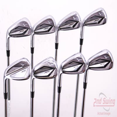 Mizuno JPX 923 Hot Metal Pro Iron Set 4-PW GW True Temper Dynamic Gold 105 Steel Stiff Left Handed 38.5in