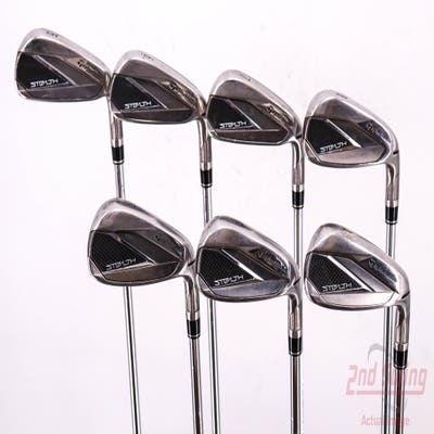 TaylorMade Stealth Iron Set 5-PW AW FST KBS MAX 85 MT Steel Regular Right Handed 38.5in