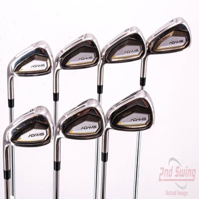 Adams 2023 Idea Iron Set 4-PW FST KBS MAX 85 Steel Stiff Left Handed 38.5in