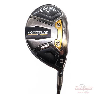 Callaway Rogue ST Max Fairway Wood 3 Wood 3W 15° MCA Tensei AV-XLINK Blue 65 Graphite Regular Right Handed 43.25in