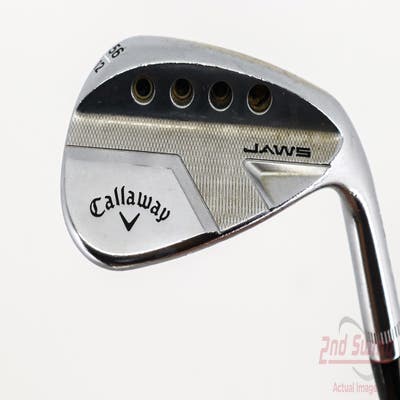 Callaway Jaws Full Toe Raw Face Chrome Wedge Sand SW 56° 12 Deg Bounce Dynamic Gold Spinner TI Steel Wedge Flex Right Handed 35.0in