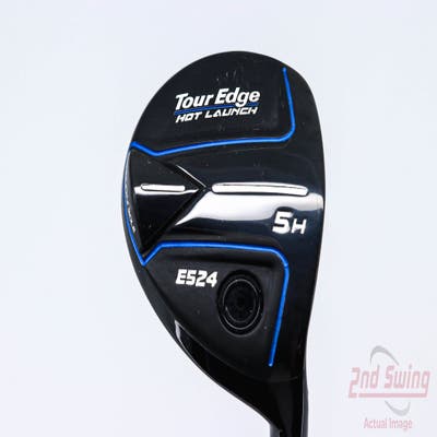 Tour Edge Hot Launch E524 Hybrid 5 Hybrid 25° Aldila Ascent Blue 55 Graphite Senior Right Handed 38.5in