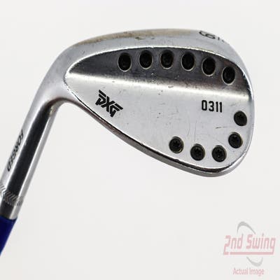 PXG 0311 Chrome Wedge Lob LW 60° 12 Deg Bounce Stock Steel Shaft Steel Wedge Flex Left Handed 35.5in