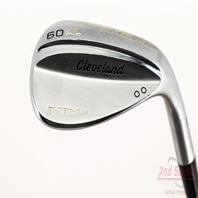 Cleveland RTX 4 Tour Satin Wedge Lob LW 60° 9 Deg Bounce Dynamic Gold Tour Issue S400 Steel Stiff Right Handed 35.0in