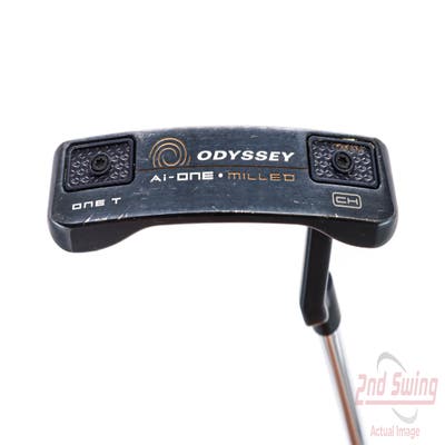 Odyssey Ai-ONE Milled One T CH Putter Slight Arc Steel Right Handed 32.5in