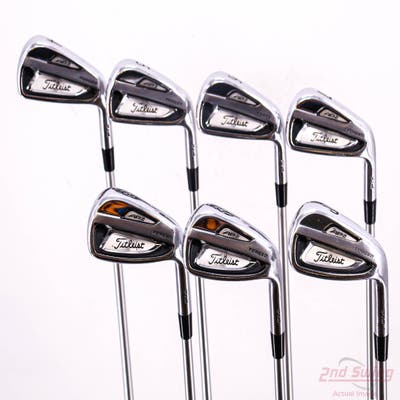 Titleist 714 AP2 Iron Set 4-PW FST KBS C-Taper 130 Steel X-Stiff Right Handed +3/4"