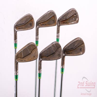 Sub 70 659 MB Forged Raw Iron Set 5-PW Project X 6.0 Steel Stiff Left Handed 37.75in