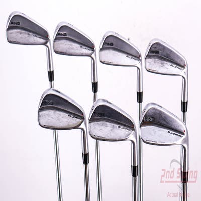 Ping Blueprint Iron Set 4-PW Dynamic Gold Tour Issue X100 Steel X-Stiff Right Handed Red dot 38.0in