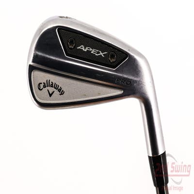 Callaway Apex Pro 24 Single Iron 4 Iron FST KBS Tour $-Taper Steel Stiff Right Handed 38.5in