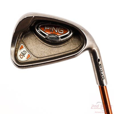 Ping G10 Single Iron 6 Iron Ping TFC 129I Graphite Regular Right Handed Black Dot 37.25in