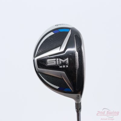 TaylorMade SIM MAX Fairway Wood 3 Wood 3W 15° Fujikura Ventus Blue 6 Graphite Stiff Right Handed 43.5in