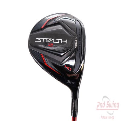 Mint TaylorMade Stealth 2 HD Fairway Wood 3 Wood 3W 16° Fujikura Speeder NX Red 50 Graphite Regular Right Handed 43.25in