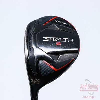 TaylorMade Stealth 2 Fairway Wood 3 Wood HL 16.5° Fujikura Ventus Red TR 5 VC Graphite Stiff Left Handed 43.5in