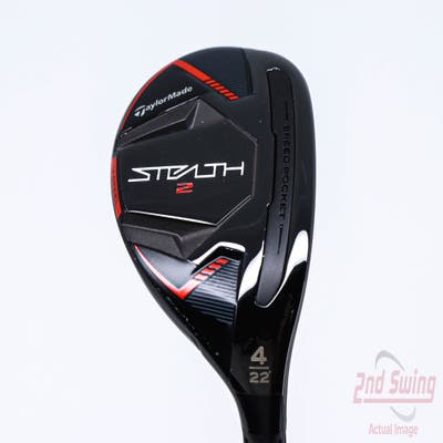 Mint TaylorMade Stealth 2 Rescue Hybrid 4 Hybrid 22° Fujikura Ventus TR Red HB 6 Graphite Regular Right Handed 40.0in