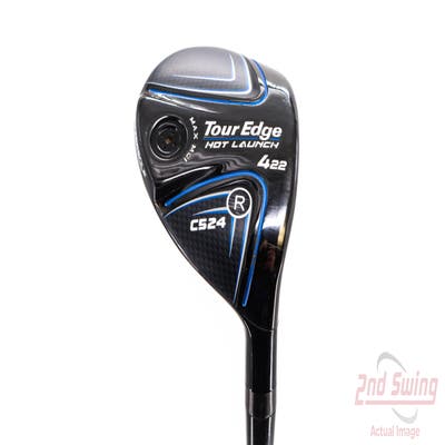 Mint Tour Edge Hot Launch C524 Hybrid 4 Hybrid 22° Aldila Ascent 55 Graphite Regular Right Handed 39.25in