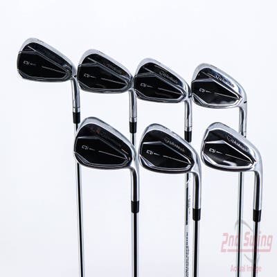 TaylorMade Qi Iron Set 5-PW AW FST KBS MAX 85 MT Steel Regular Right Handed 38.5in