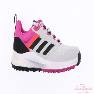 New Womens Golf Shoe Adidas Zoysia Medium 6 White/Pink MSRP $120 HP2156