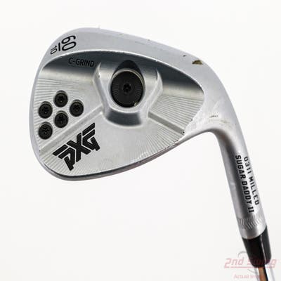 PXG 0311 Milled Sugar Daddy II Wedge Lob LW 60° 10 Deg Bounce C Grind Stock Steel Shaft Steel X-Stiff Right Handed 35.25in