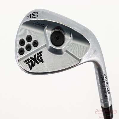 PXG 0311 Milled Sugar Daddy II Wedge Lob LW 60° 10 Deg Bounce C Grind Stock Steel Shaft Steel X-Stiff Right Handed 35.5in