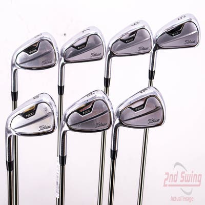 Titleist 2021 T200 Iron Set 5-PW GW UST Mamiya Recoil 95 F3 Graphite Regular Left Handed 37.75in