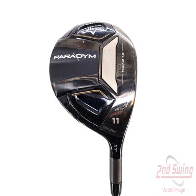 Callaway Paradym Fairway Wood 11 Wood 11W 27° Graphite Design Tour AD TP-6 Graphite Stiff Right Handed 41.0in