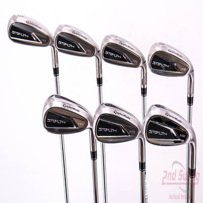 TaylorMade Stealth HD Iron Set 5-PW AW FST KBS MAX 85 MT Steel Regular Right Handed 39.0in