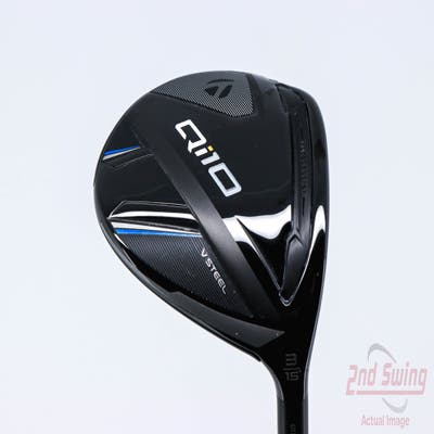 Mint TaylorMade Qi10 Fairway Wood 3 Wood 3W 15° Fujikura Ventus Blue TR 6 Graphite Stiff Right Handed 43.5in