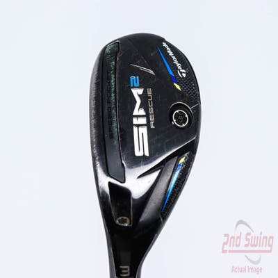 TaylorMade SIM2 Rescue Hybrid 3 Hybrid 19.5° MCA Tensei AV Blue Raw 80 Graphite Stiff Left Handed 40.5in