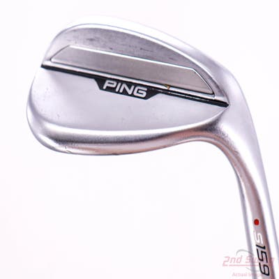 Ping s159 Chrome Wedge Lob LW 60° 10 Deg Bounce S Grind Ping Z-Z115 Steel Wedge Flex Right Handed Red dot 35.25in