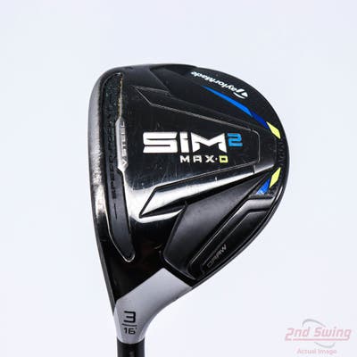 TaylorMade SIM2 MAX-D Fairway Wood 3 Wood 3W 16° Fujikura Ventus TR Blue VC 6 Graphite Stiff Left Handed 43.75in