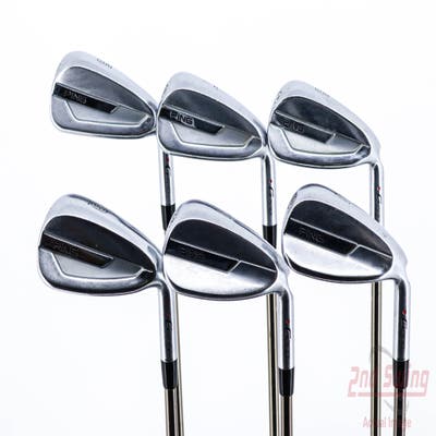 Ping G700 Iron Set 6-PW AW UST Recoil 780 ES SMACWRAP Graphite Regular Right Handed Red dot 38.0in