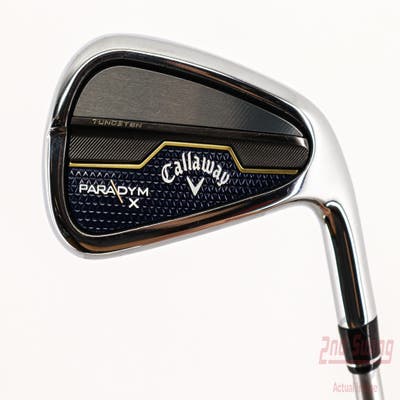 Mint Callaway Paradym X Single Iron 6 Iron Aldila Ascent Blue 40 Graphite Ladies Right Handed 36.75in