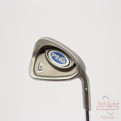 Ping i5 Single Iron 5 Iron Stock Steel Shaft Steel Regular Right Handed White Dot 37.75in