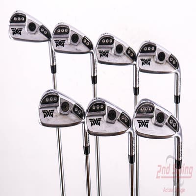 PXG 0311 P GEN5 Chrome Iron Set 4-PW Project X 6.5 Steel X-Stiff Right Handed 38.5in