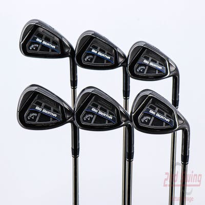 Callaway Big Bertha OS Iron Set 7-PW AW SW UST Mamiya Recoil ES 450 Graphite Ladies Right Handed 36.5in