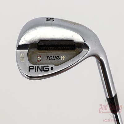 Ping Tour-W Black Chrome Wedge Lob LW 60° 8 Deg Bounce Ping AWT Steel Stiff Right Handed Black Dot 35.75in