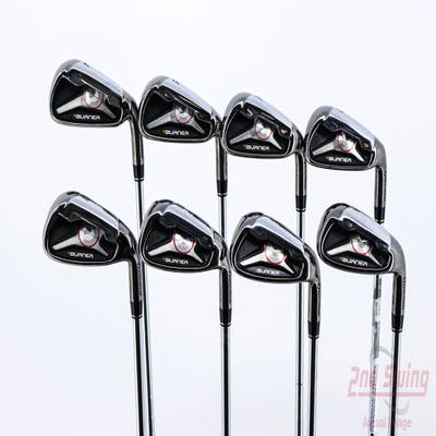 TaylorMade 2009 Burner Iron Set 4-PW AW TM Burner Superfast 85 Steel Stiff Right Handed 39.0in