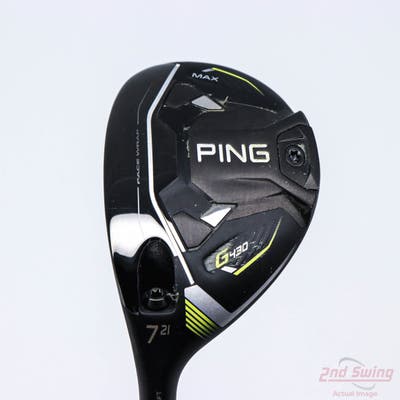 Ping G430 MAX Fairway Wood 7 Wood 7W 21° ALTA CB 65 Black Graphite Stiff Left Handed 42.5in